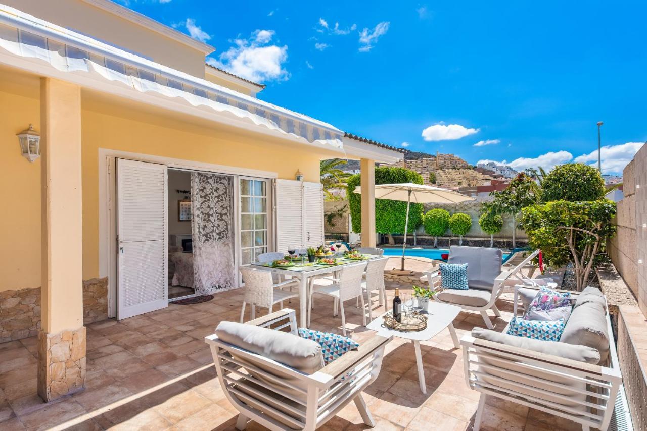 Beautiful Villa Anna With Heated Pool Costa Adeje  Exteriér fotografie