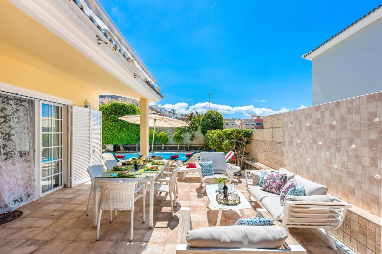 Beautiful Villa Anna With Heated Pool Costa Adeje  Exteriér fotografie