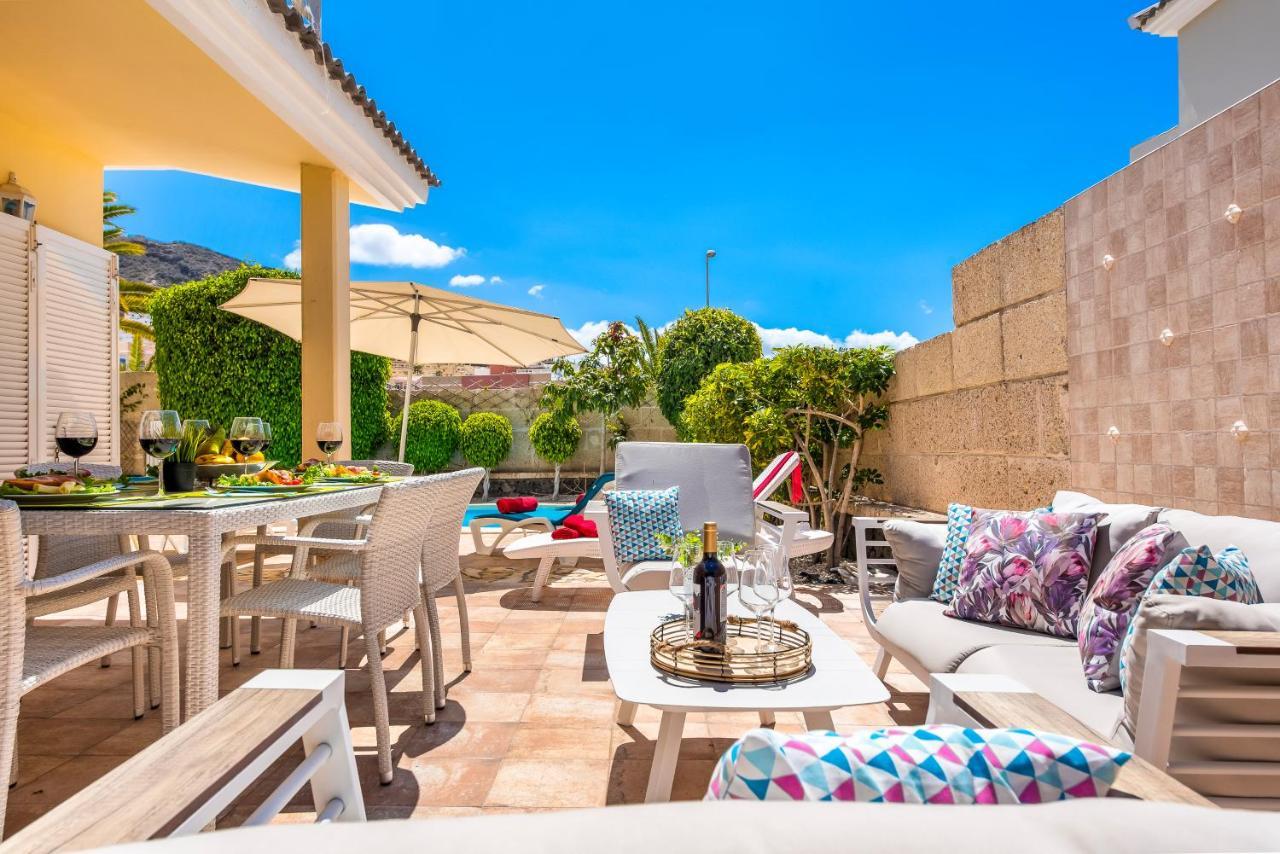Beautiful Villa Anna With Heated Pool Costa Adeje  Exteriér fotografie